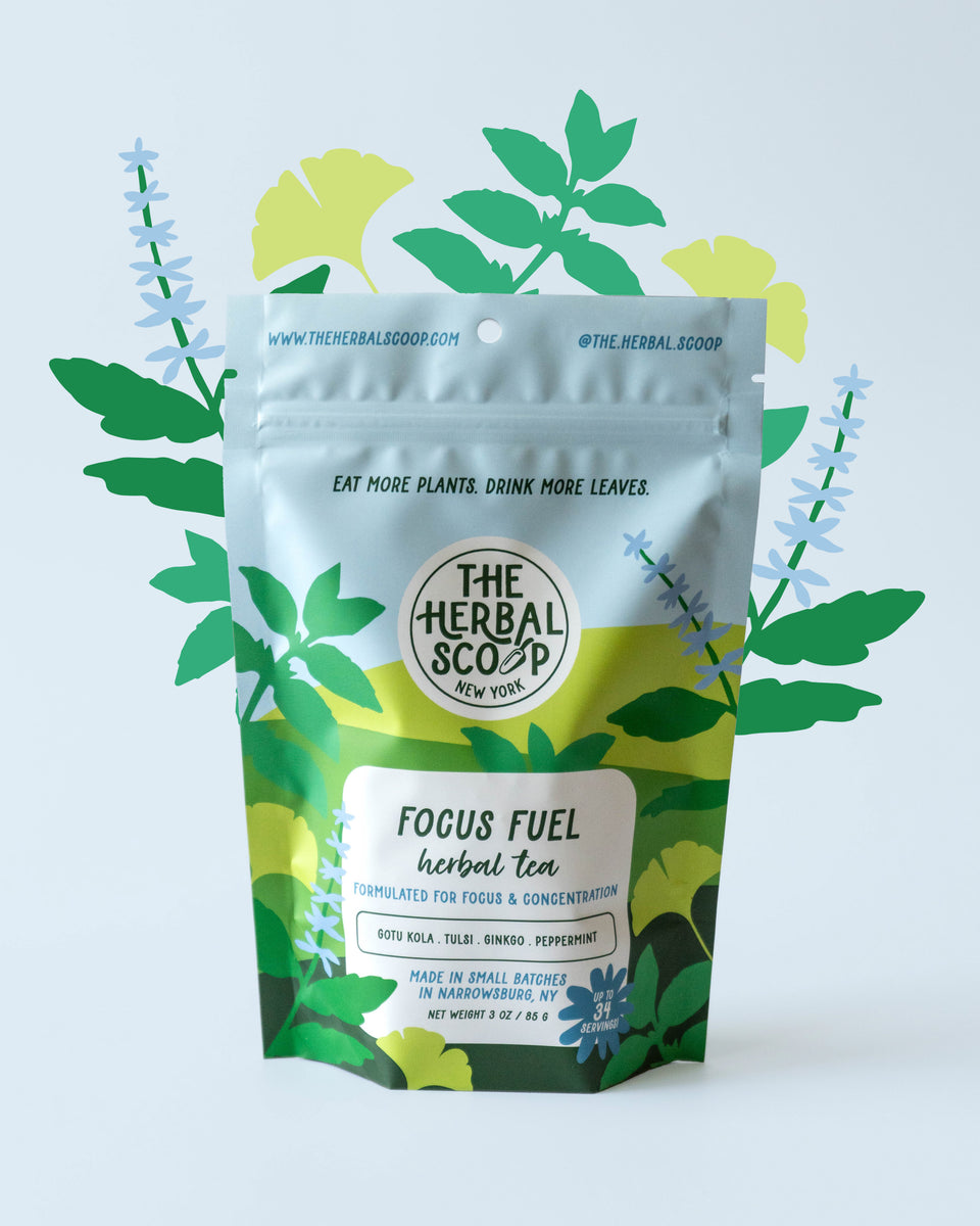 Focus Fuel | Organic Herbal Tea for Focus & Clarity – The Herbal Scoop