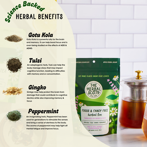 Focus and Fancy Free Herbal Tea Blend