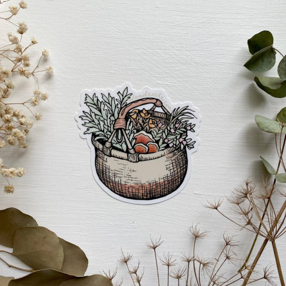 Wanderite Botanical Sticker – The Herbal Scoop