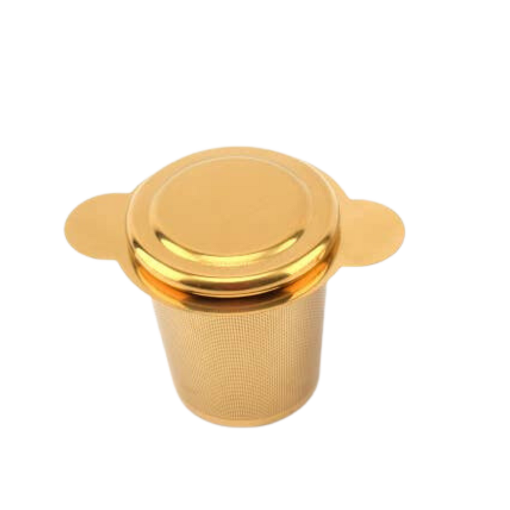 
            
                Load image into Gallery viewer, Gold Tea Strainer
            
        
