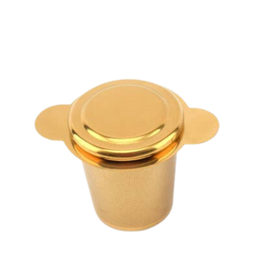 Gold Tea Strainer