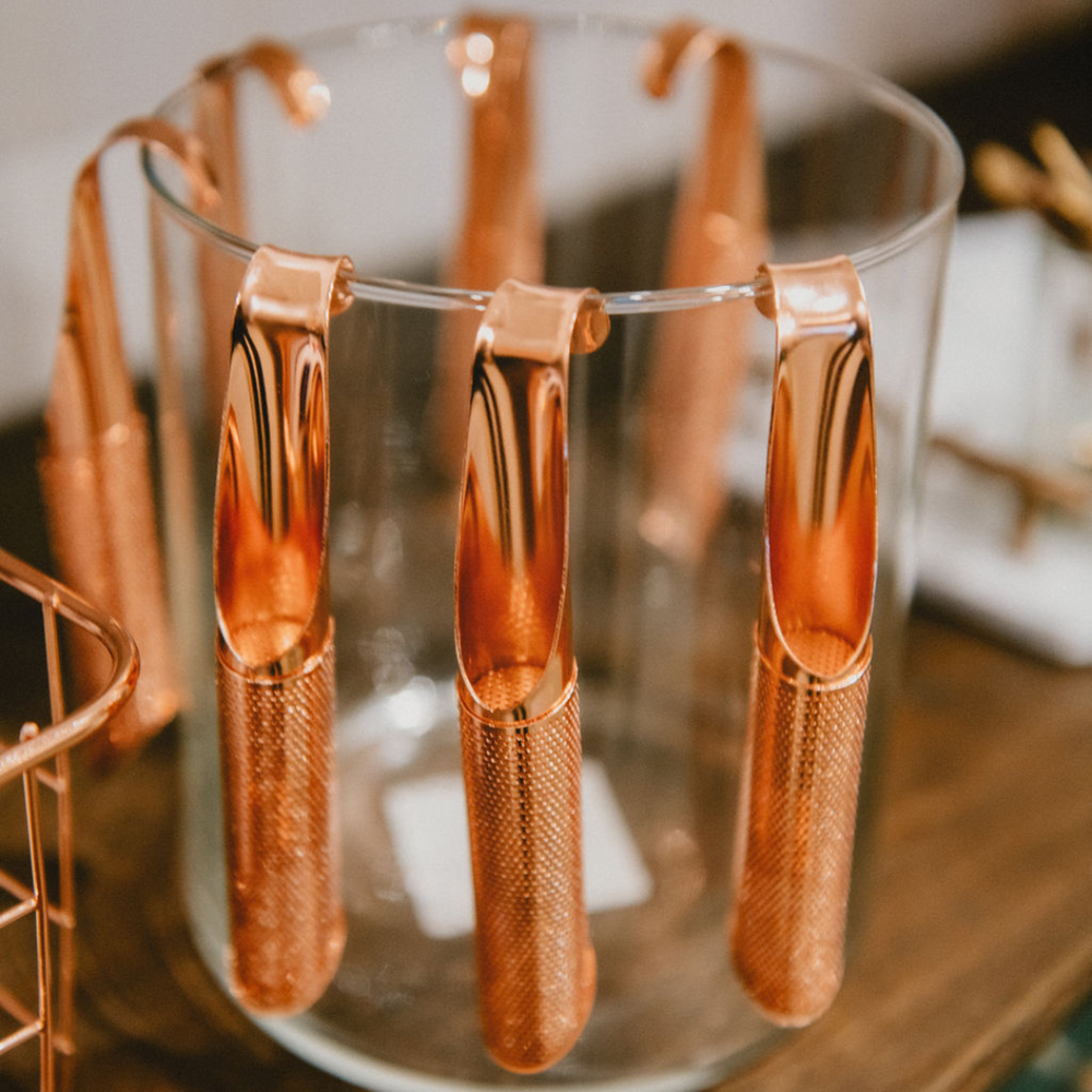 Rose Gold Sliding Tea Infuser