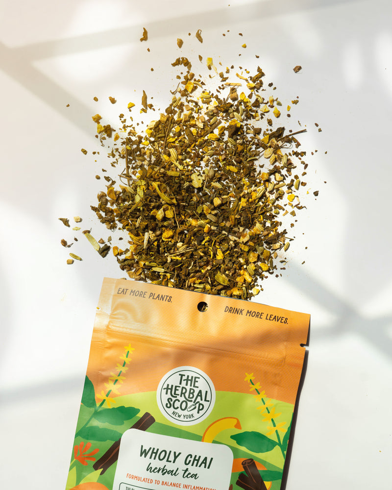 Wholy Chai | Herbal Tea for Inflammation & Digestion – The Herbal Scoop